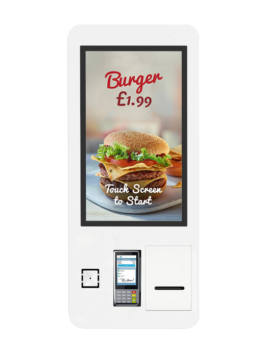 Self Service Ordering Kiosk for Takeaways - Wall Stand Mounting Kit (Free) / I will Install My Own Software (Free)