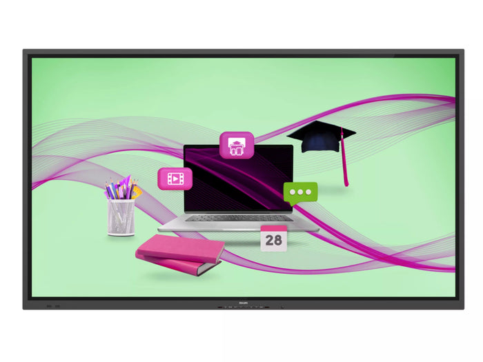Philips E-Line | 75BDL4052E/00 75" 4K Android OS Interactive Touchscreen Interactive Touchscreen Display Philips