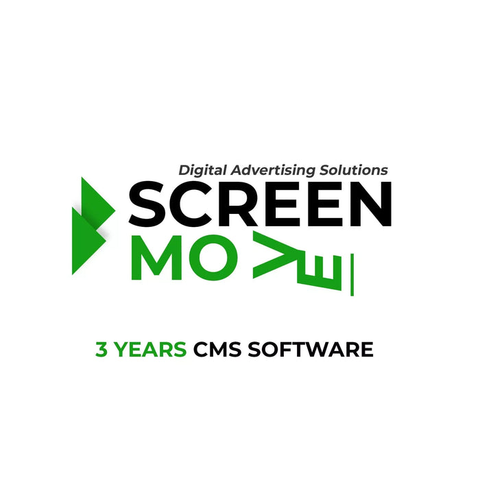 White Label - Enterprise Digital Signage Software Software License Screen Moove Services 3-Years