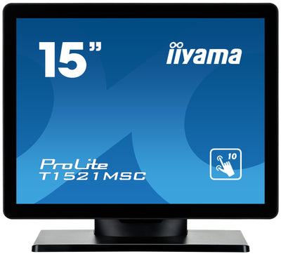 iiyama ProLite T1521MSC-B1 15" PCAP Touch Screen Monitor Touchscreen Monitor iiyama