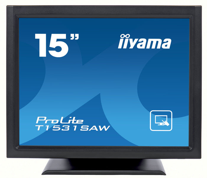 iiyama ProLite T1531SAW-B5 15" SAW Touch Screen Monitor Touchscreen Monitor iiyama