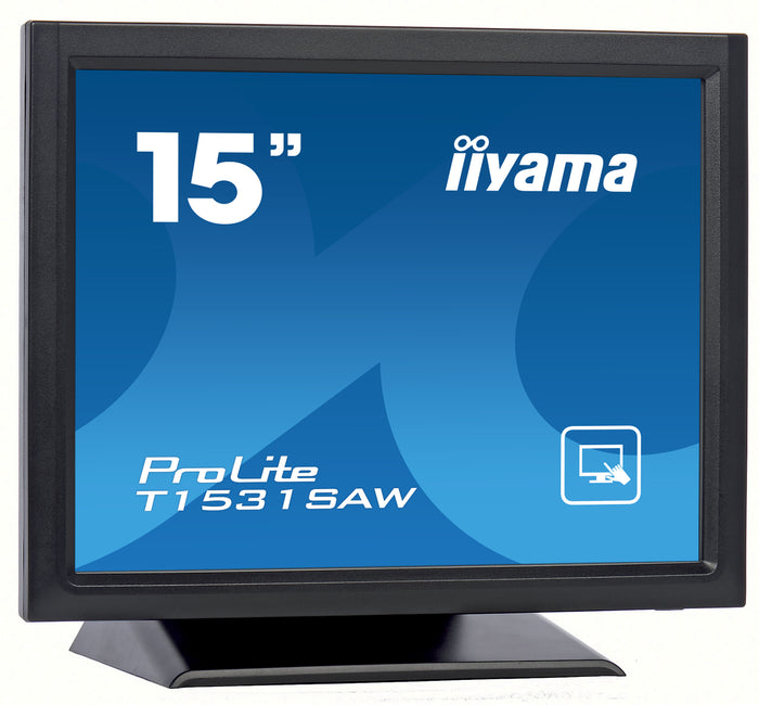 iiyama ProLite T1531SAW-B5 15" SAW Touch Screen Monitor Touchscreen Monitor iiyama