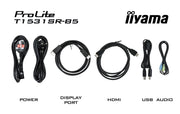 iiyama ProLite T1531SR-B5 15” Resistive Touch Screen Monitor Touchscreen Monitor iiyama