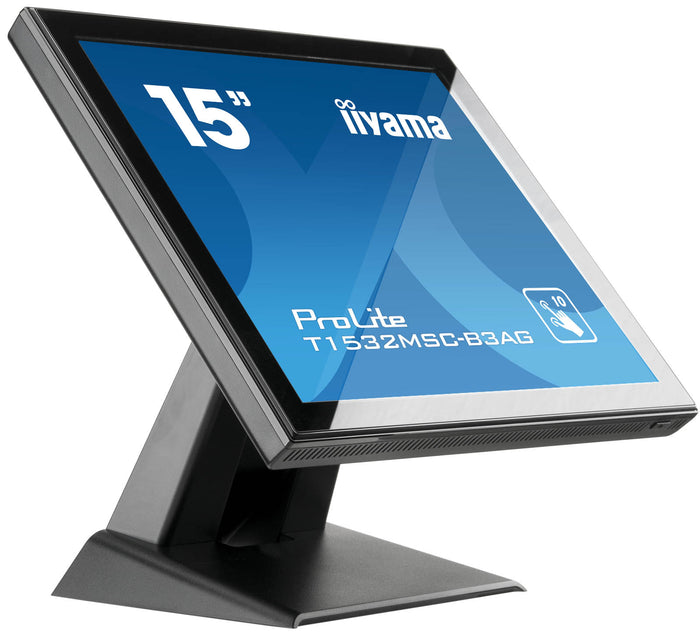 iiyama ProLite T1532MSC-B5X 15" PCAP 10pt Touch Screen Monitor Touchscreen Monitor iiyama