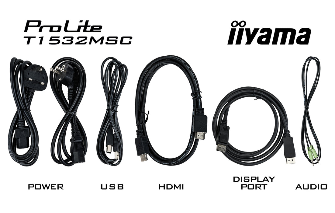 iiyama ProLite T1532MSC-B5X 15" PCAP 10pt Touch Screen