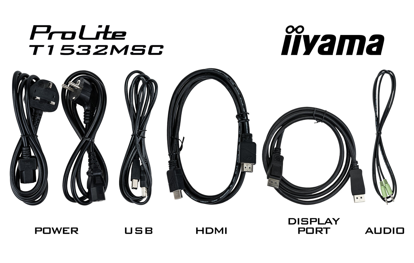 iiyama ProLite T1532MSC-B5AG 15" PCAP Touch Screen Monitor Touchscreen Monitor iiyama