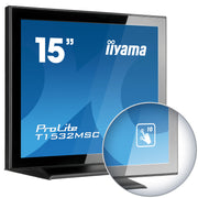 iiyama ProLite T1532MSC-B5AG 15" PCAP Touch Screen Monitor Touchscreen Monitor iiyama