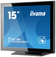 iiyama ProLite T1532MSC-B5X 15" PCAP 10pt Touch Screen Monitor Touchscreen Monitor iiyama