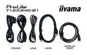 iiyama ProLite T1633MC-B1 15.6" P-Cap Touch Screen Monitor Touchscreen Monitor iiyama