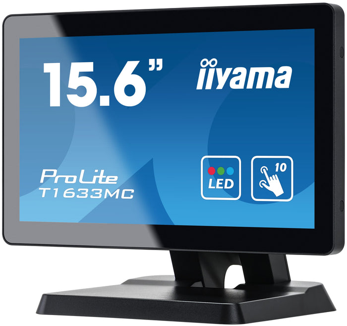 iiyama ProLite T1633MC-B1 15.6" P-Cap Touch Screen Monitor Touchscreen Monitor iiyama