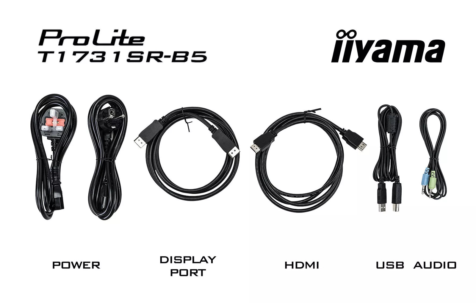 iiyama ProLite T1731SR-B5 17" Resistive Touch Screen Monitor Desktop Monitor iiyama