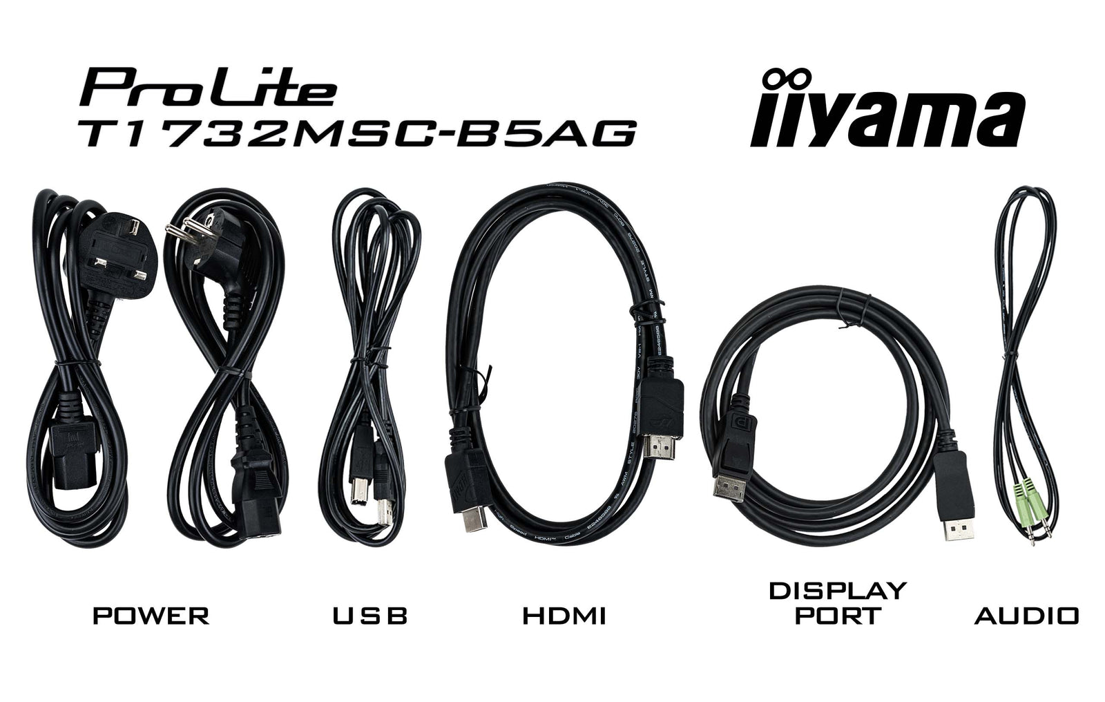 iiyama Prolite T1732MSC-B5AG 17" PCAP Touch Screen Monitor Touchscreen Monitor iiyama
