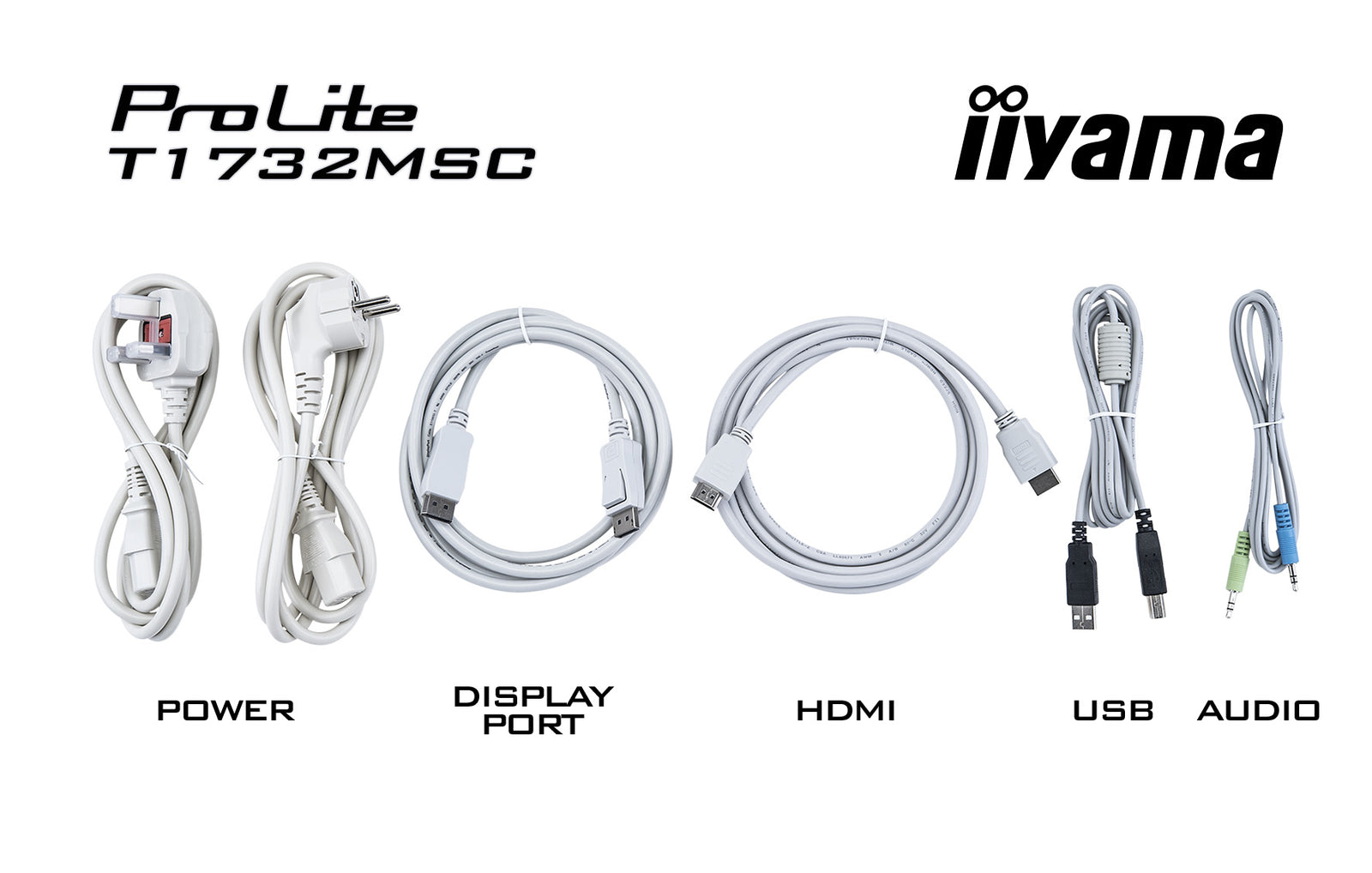 iiyama ProLite T1732MSC-W5AG PCAP Touch Screen Monitor Touchscreen Monitor iiyama