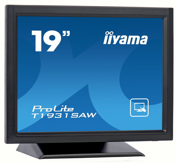 iiyama ProLite T1931SAW-B5 19" SAW Touch Screen Monitor Touchscreen Monitor iiyama