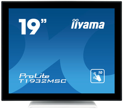 iiyama ProLite T1932MSC-W5AG 19" PCAP Touch Screen Monitor Touchscreen Monitor iiyama