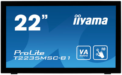 iiyama ProLite T2235MSC-B1 22" PCAP Touchscreen Monitor Touchscreen Monitor iiyama