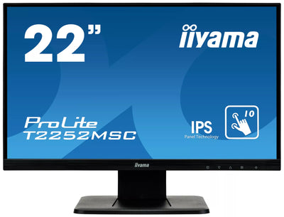 iiyama ProLite T2252MSC-B1 22" PCAP Touch Screen Monitor Touchscreen Monitor iiyama