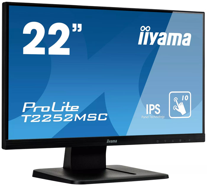 iiyama ProLite T2252MSC-B1 22" PCAP Touch Screen Monitor Touchscreen Monitor iiyama