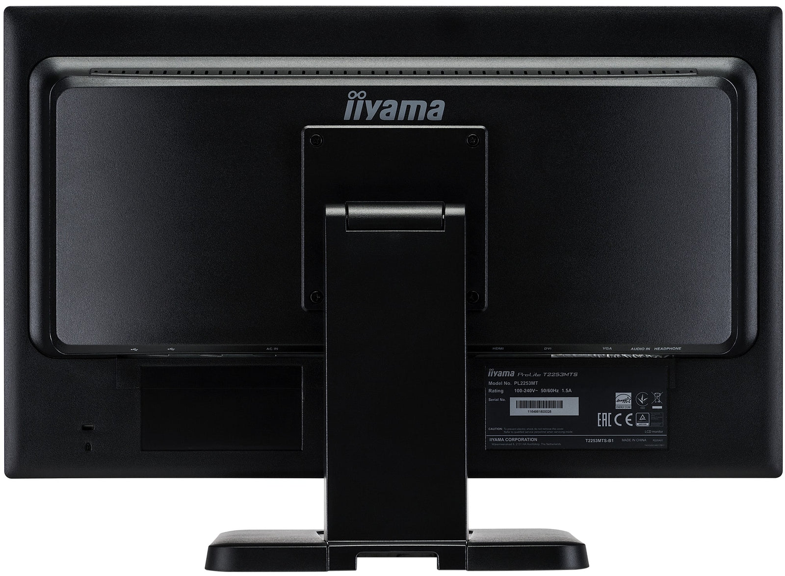 iiyama ProLite T2253MTS-B1 21.5" Touch Screen Monitor Touchscreen Monitor iiyama