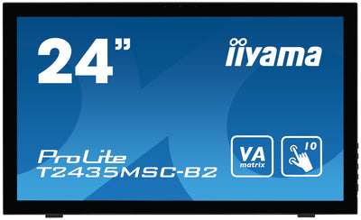 iiyama ProLite T2435MSC-B2 24" PCAP Touch Screen Monitor Touchscreen Monitor iiyama