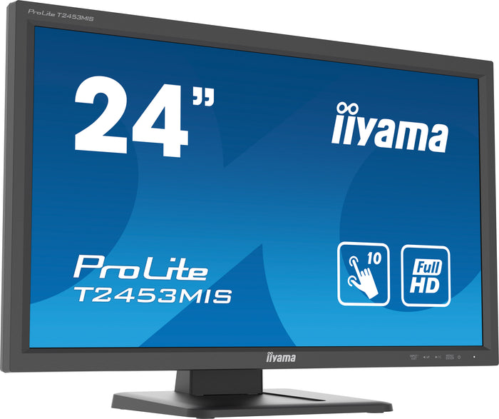 iiyama ProLite T2453MIS-B1 24" - 10 Point Touch Screen Monitor Touchscreen Monitor iiyama