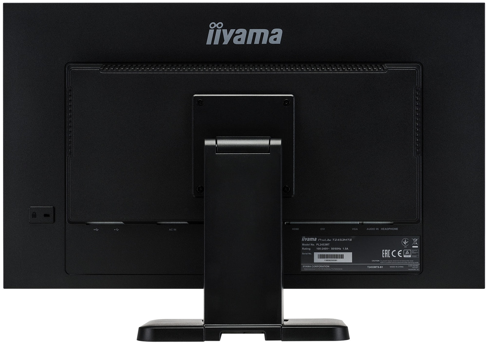 iiyama ProLite T2453MTS-B1 24" PCAP Touch Screen Monitor Touchscreen Monitor iiyama