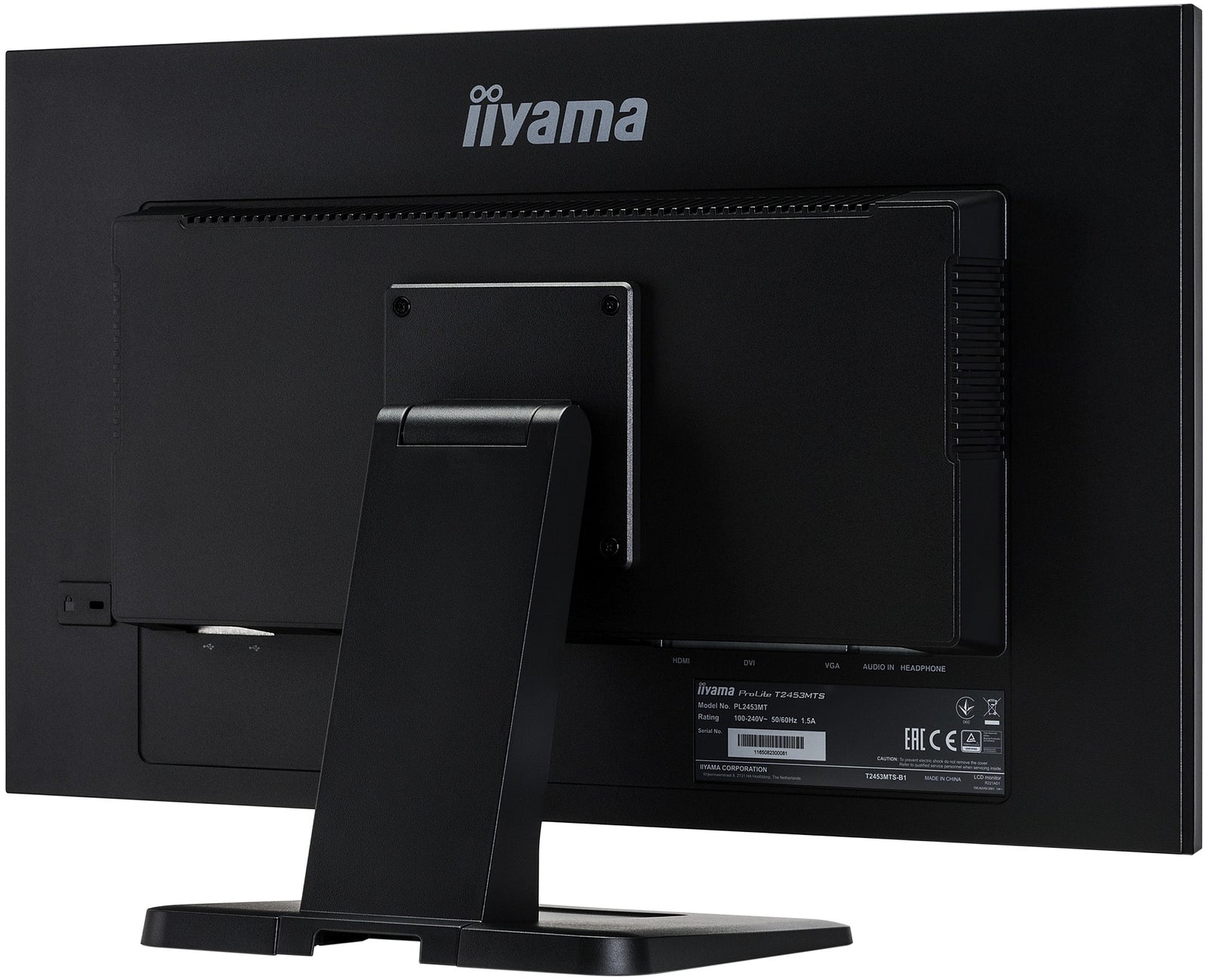 iiyama ProLite T2453MTS-B1 24" PCAP Touch Screen Monitor Touchscreen Monitor iiyama