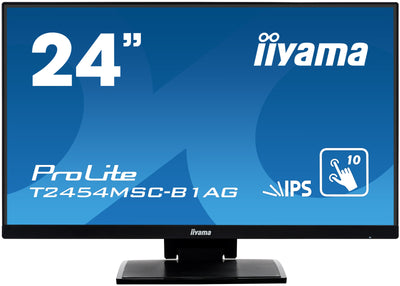 iiyama ProLite T2454MSC-B1AG 24" PCAP Touch Screen Monitor Touchscreen Monitor iiyama
