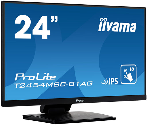 iiyama ProLite T2454MSC-B1AG - 10pt PCAP 24" Touchscreen Monitor