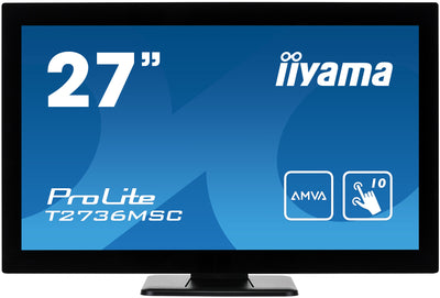 iiyama ProLite T2736MSC-B1 27" PCAP Touch Screen Monitor Touchscreen Monitor iiyama