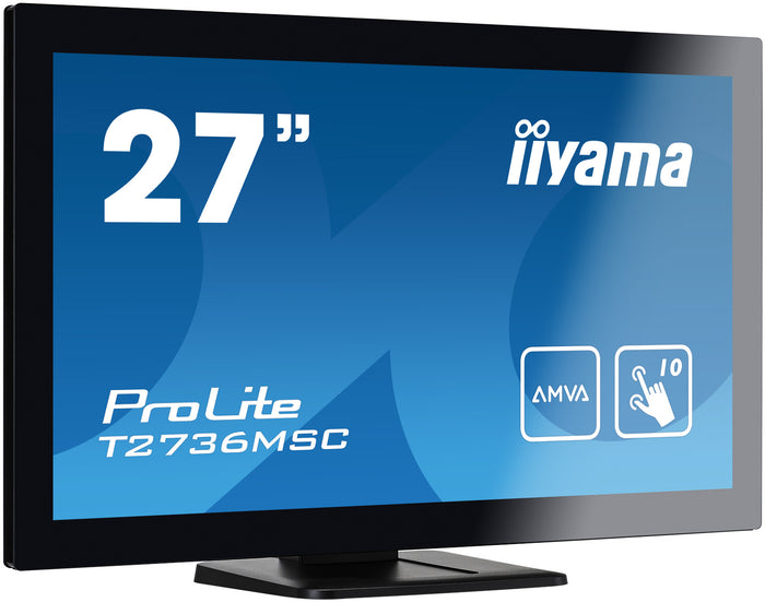 iiyama ProLite T2736MSC-B1 27" PCAP Touch Screen Monitor Touchscreen Monitor iiyama