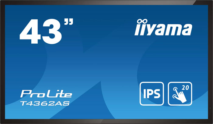 iiyama ProLite T4362AS-B1 43" All-in-one PCAP Interactive Display Touchscreen Monitor iiyama
