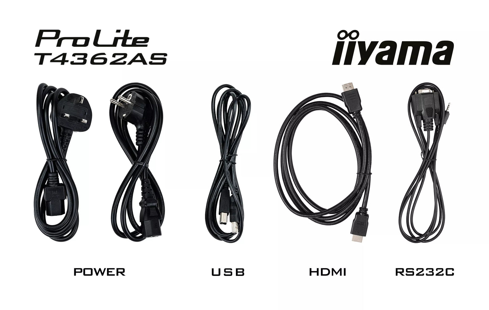 iiyama ProLite T4362AS-B1 43" All-in-one PCAP Interactive Display Touchscreen Monitor iiyama