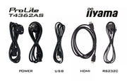 iiyama ProLite T4362AS-B1 43" All-in-one PCAP Interactive Display Touchscreen Monitor iiyama