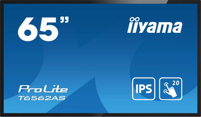 iiyama ProLite T6562AS-B1 65" All-in-one PCAP Interactive Display iiyama Business Touchscreen iiyama
