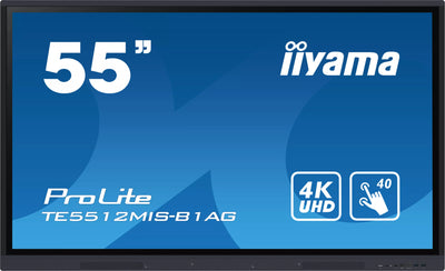 iiyama ProLite TE5512MIS-B1AG 55" 4K UHD Interactive Touch Screen Display iiyama Interactive Touchscreen Display iiyama
