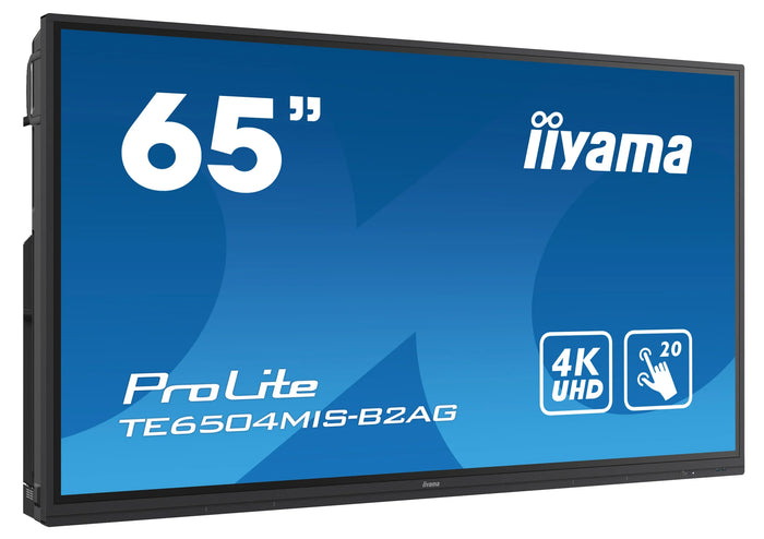 iiyama ProLite TE6504MIS-B2AG 65" 4K UHD LCD Interactive Touch Screen Display Interactive Touchscreen Display iiyama
