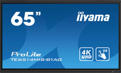 iiyama ProLite TE6514MIS-B1AG 65" 4K LCD Interactive Touch Screen Display iiyama Interactive Touchscreen Display iiyama
