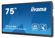 iiyama ProLite TE7504MIS-B2AG 75" 4K UHD LCD Interactive Touch Screen Display Interactive Touchscreen Display iiyama