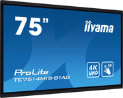 iiyama ProLite TE7514MIS-B1AG 75" 4K LCD Interactive Touchscreen Display Interactive Touchscreen Display iiyama