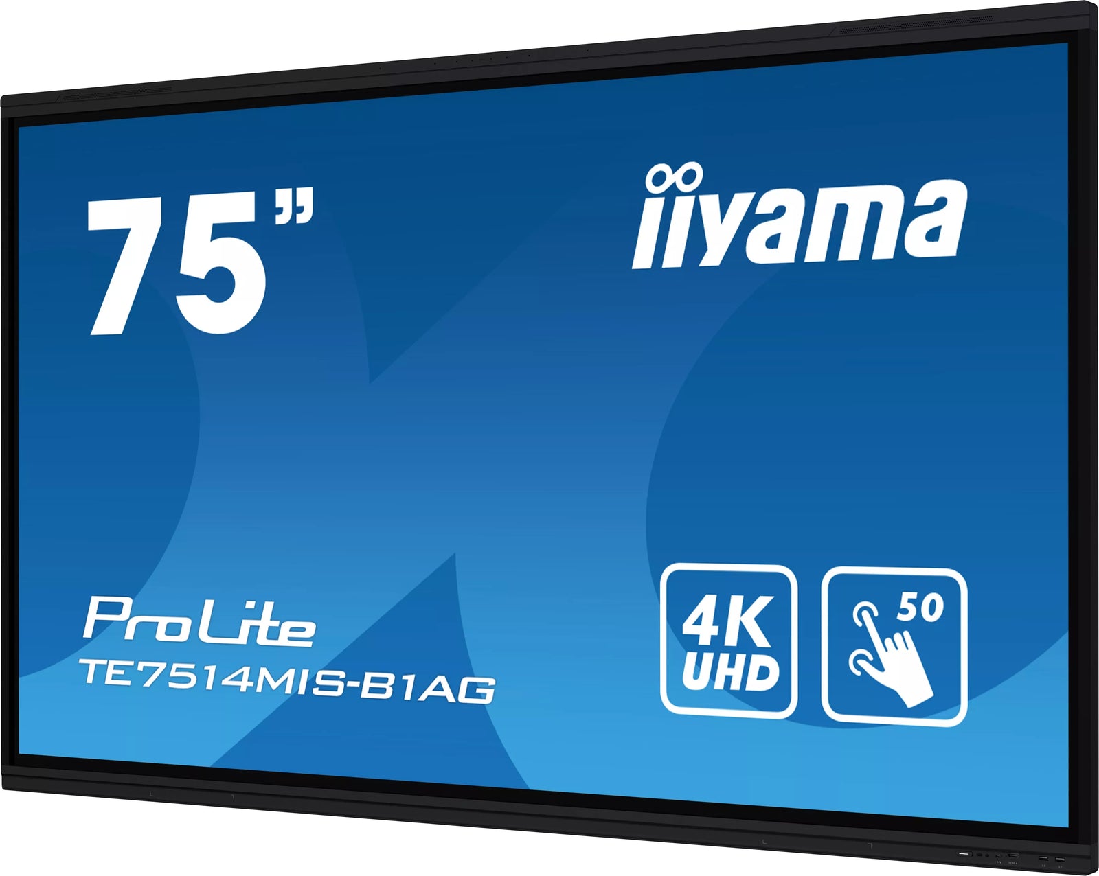 iiyama ProLite TE7514MIS-B1AG 75" 4K LCD Interactive Touchscreen Display Interactive Touchscreen Display iiyama
