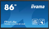 iiyama ProLite TE8614MIS-B1AG 86" 4K LCD Interactive Touchscreen Display
