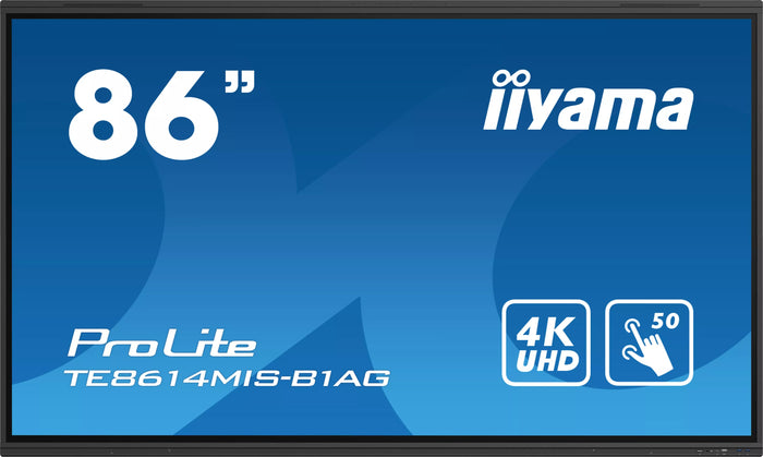iiyama ProLite TE8614MIS-B1AG 86" 4K LCD Interactive Touchscreen Display Interactive Touchscreen Display iiyama