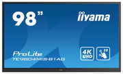 iiyama ProLite TE9804MIS-B1AG 98" 4K UHD LCD Interactive Touchscreen Display Interactive Touchscreen Display iiyama
