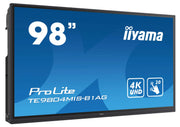 iiyama ProLite TE9804MIS-B1AG 98" 4K UHD LCD Interactive Touchscreen Display Interactive Touchscreen Display iiyama
