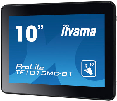 iiyama ProLite TF1015MC-B1 10.1" PCAP Touch Screen Monitor Touchscreen Monitor iiyama
