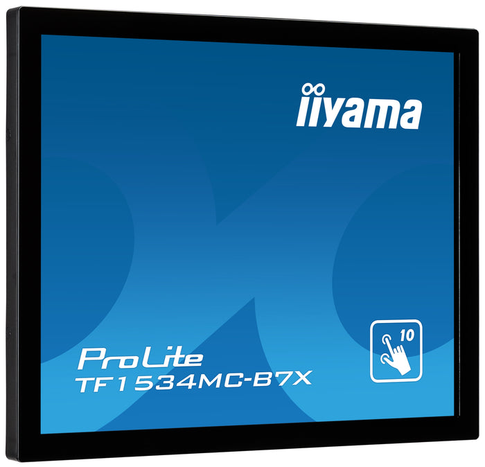 iiyama ProLite TF1534MC-B7X - 10pt PCAP 15" Open Frame Touchscreen Monitor Touchscreen Monitor iiyama