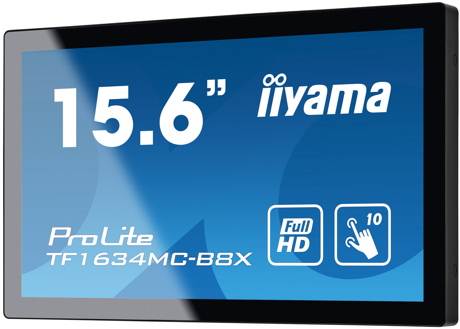 iiyama ProLite TF1634MC-B8X - 10pt PCAP 15.6" Open Frame Touchscreen Monitor Touchscreen Monitor iiyama