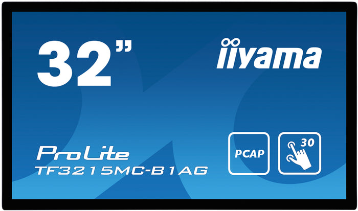 iiyama ProLite TF3215MC-B1AG - 30pt PCAP 32" Open Frame Touchscreen Display Touchscreen Monitor iiyama