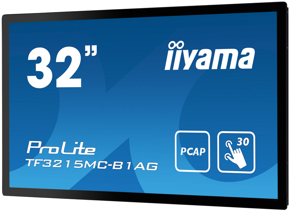 iiyama ProLite TF3215MC-B1AG - 30pt PCAP 32" Open Frame Touchscreen Display